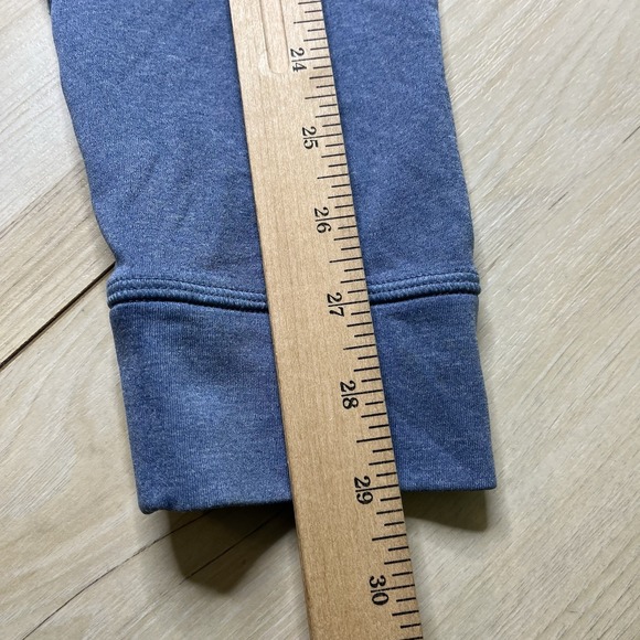 KJUS Men's 1/2 Zip Performance Golf Pullover Sweater Blue Size Medium Logo - Picture 11 of 16